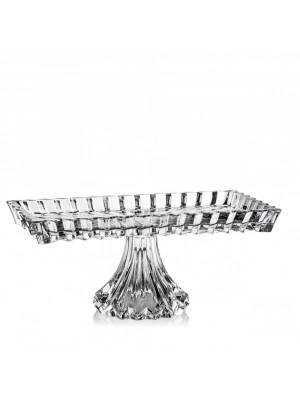 CROWN JEWEL 35 CM DİKDÖRTGEN AYAKLI PASTA SERVİSİ 130620