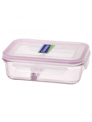 GLASSLOCK 920 ML 2 Lİ DİKDÖRTGEN CAM SAKLAMA KABI MCRK092