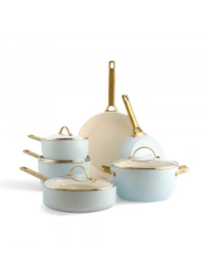 GREENPAN PADOVA GÖK MAVİ 10 PRÇ TENCERE SETİ CC005368-001