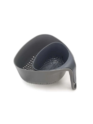 JJ NEST KEVGİR 2 Lİ SET GRİ 40094