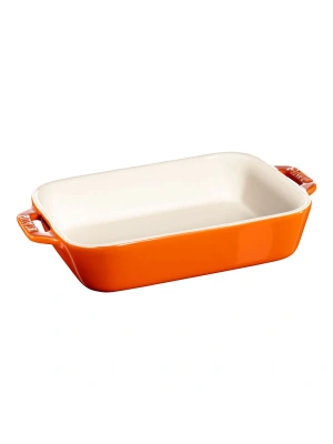 STAUB 20 X 16 CM DİKDÖRTGEN SERAMİK FIRIN KABI 405111450