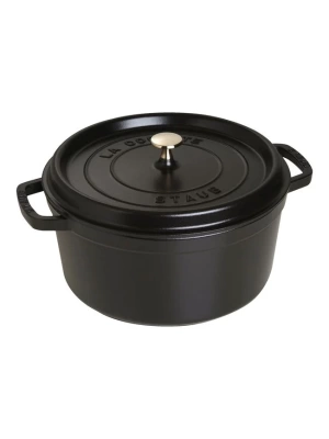 STAUB 28 CM YUVARLAK DÖKÜM TENCERE SİYAH 405002810