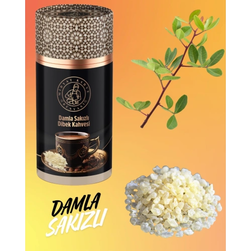 DAMLA SAKIZLI DİBEK KAHVESİ BRÜT 530GR (TOPTAN KAHVE SATIŞI VE MARKANIZA ÖZEL FASON ÜRETİM.) 0540 380 34 34