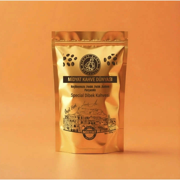 PARÇACIKLI SPECİAL DİBEK KAHVESİ NET 200 GR (TOPTAN KAHVE SATIŞI VE MARKANIZA ÖZEL FASON ÜRETİM.) 0540 380 34 34