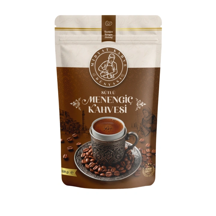 SÜTLÜ MENENGİÇ KAHVE NET 150 GR (TOPTAN KAHVE SATIŞI VE MARKANIZA ÖZEL FASON ÜRETİM.) 0540 380 34 34
