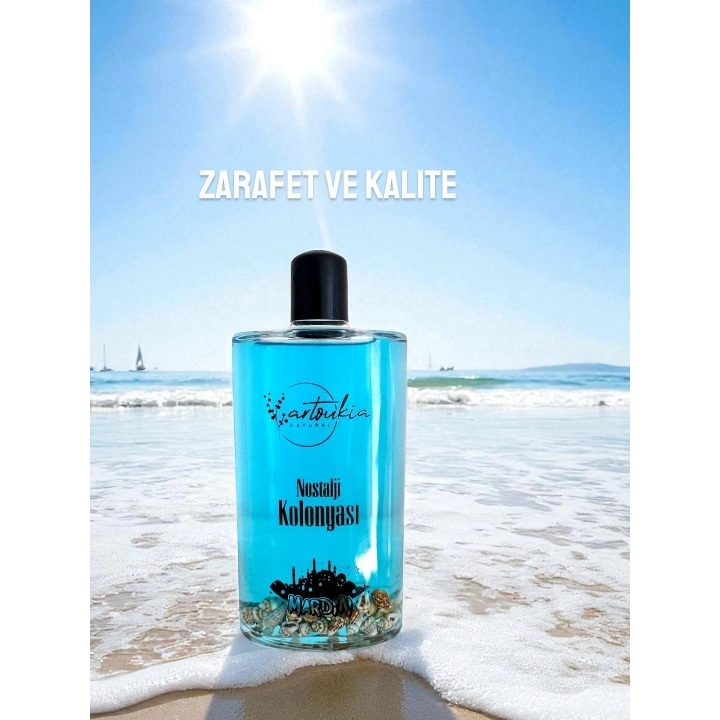 MARDİN DENİZ KABUĞU PARÇACIKLI KOLONYA 200 ML (TOPTAN KAHVE SATIŞI VE MARKANIZA ÖZEL FASON ÜRETİM.) 0540 380 34 34