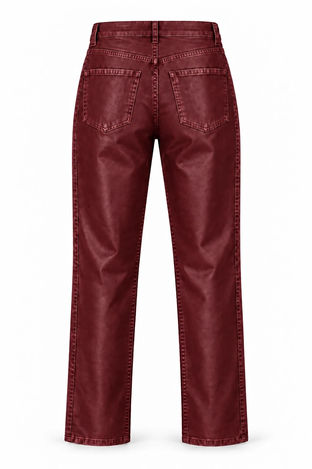 Bordo Mumlu Jean Pantolon