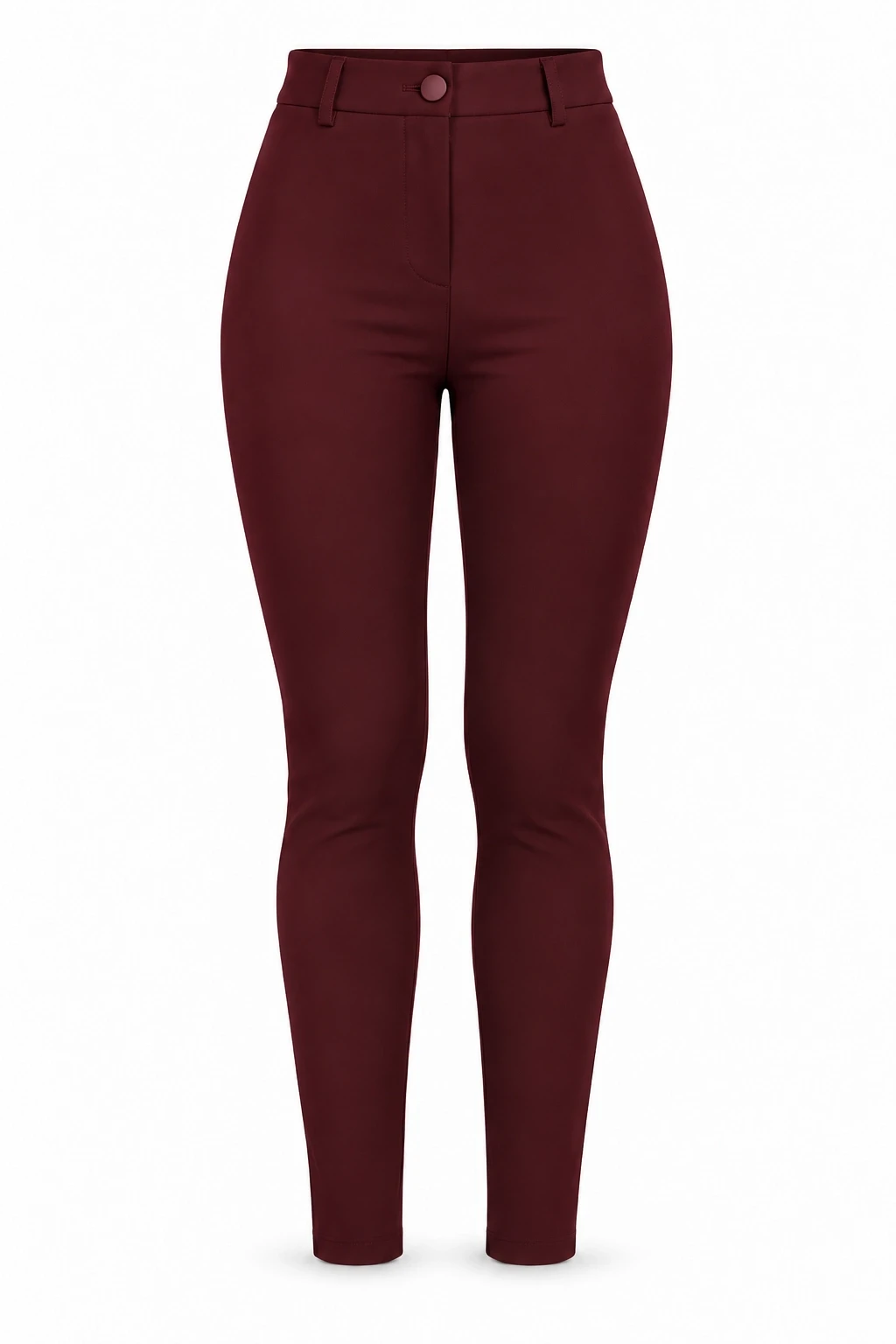 Bordo Tayt Pantolon