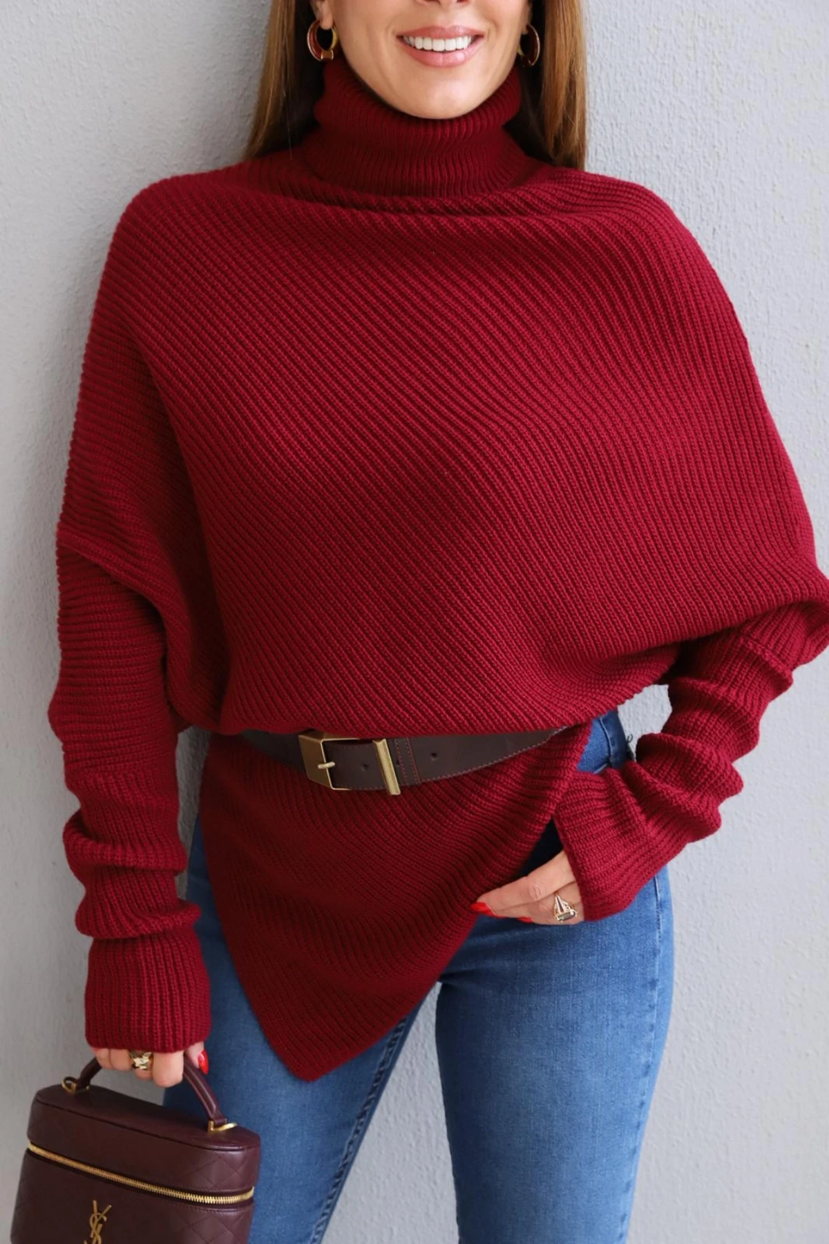 Bordo Triko Panço Kazak