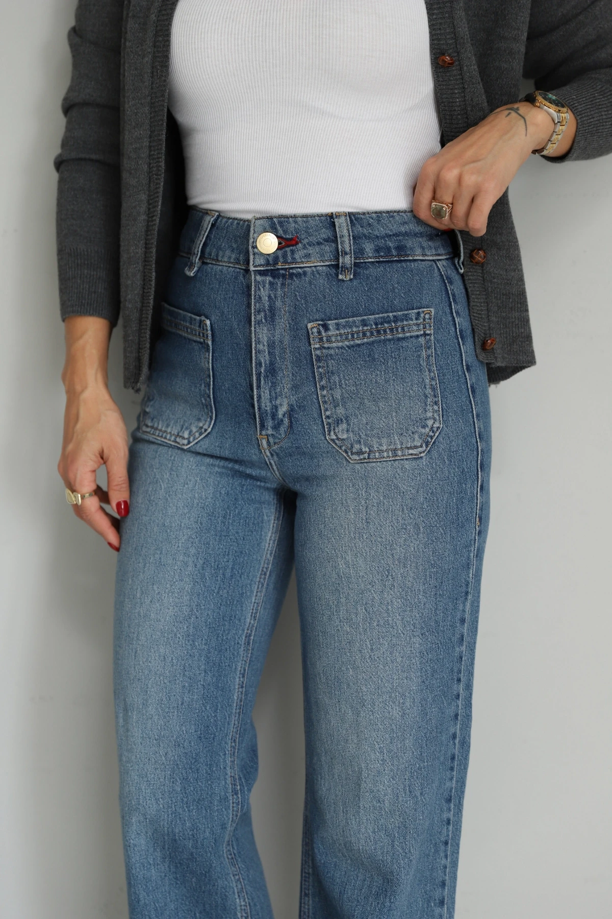 Cell Detail Jeans