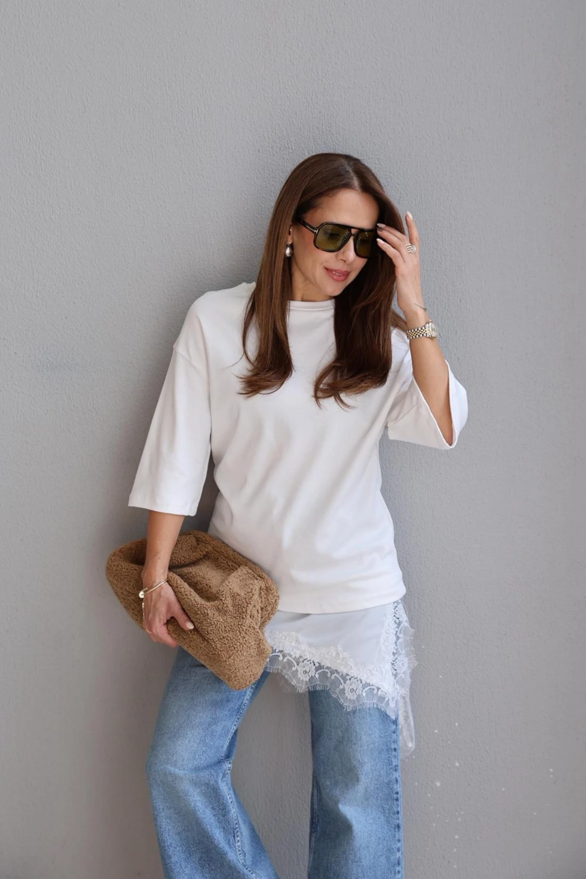 Dantelli Kombine Tshirt