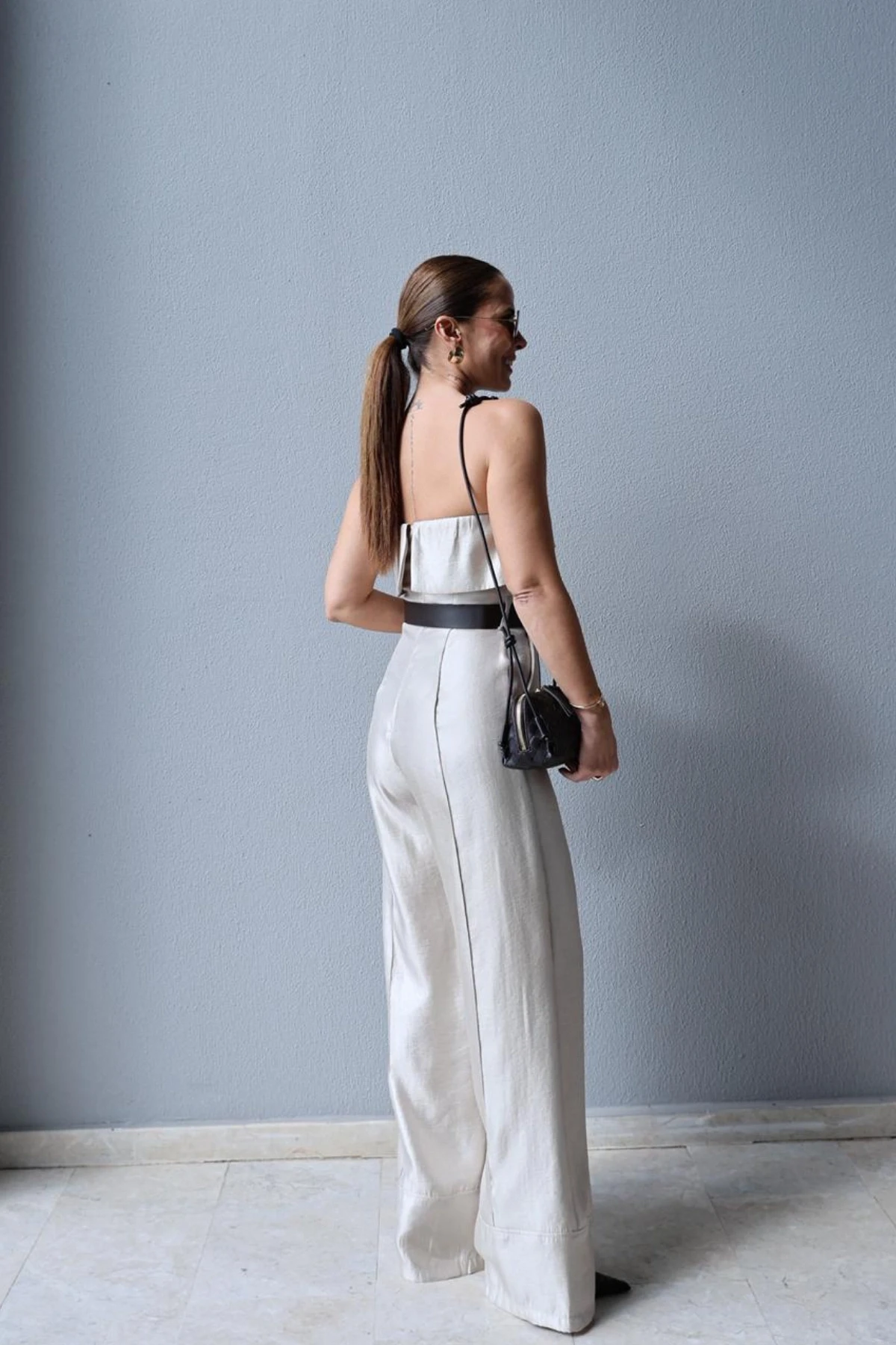 GOLD Kemerli Straplez Tulum