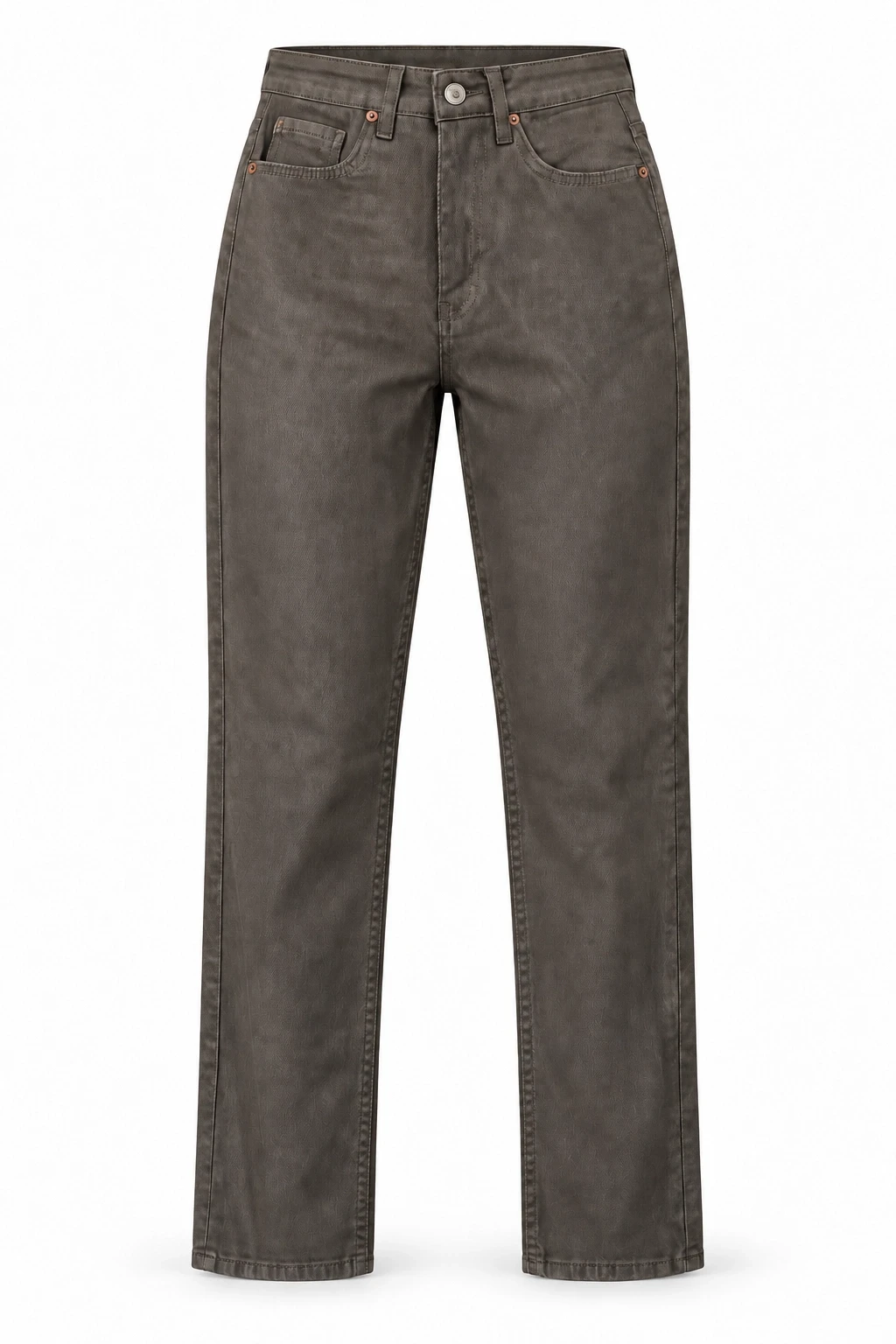 HAKİ Mumlu Jean Pantolon