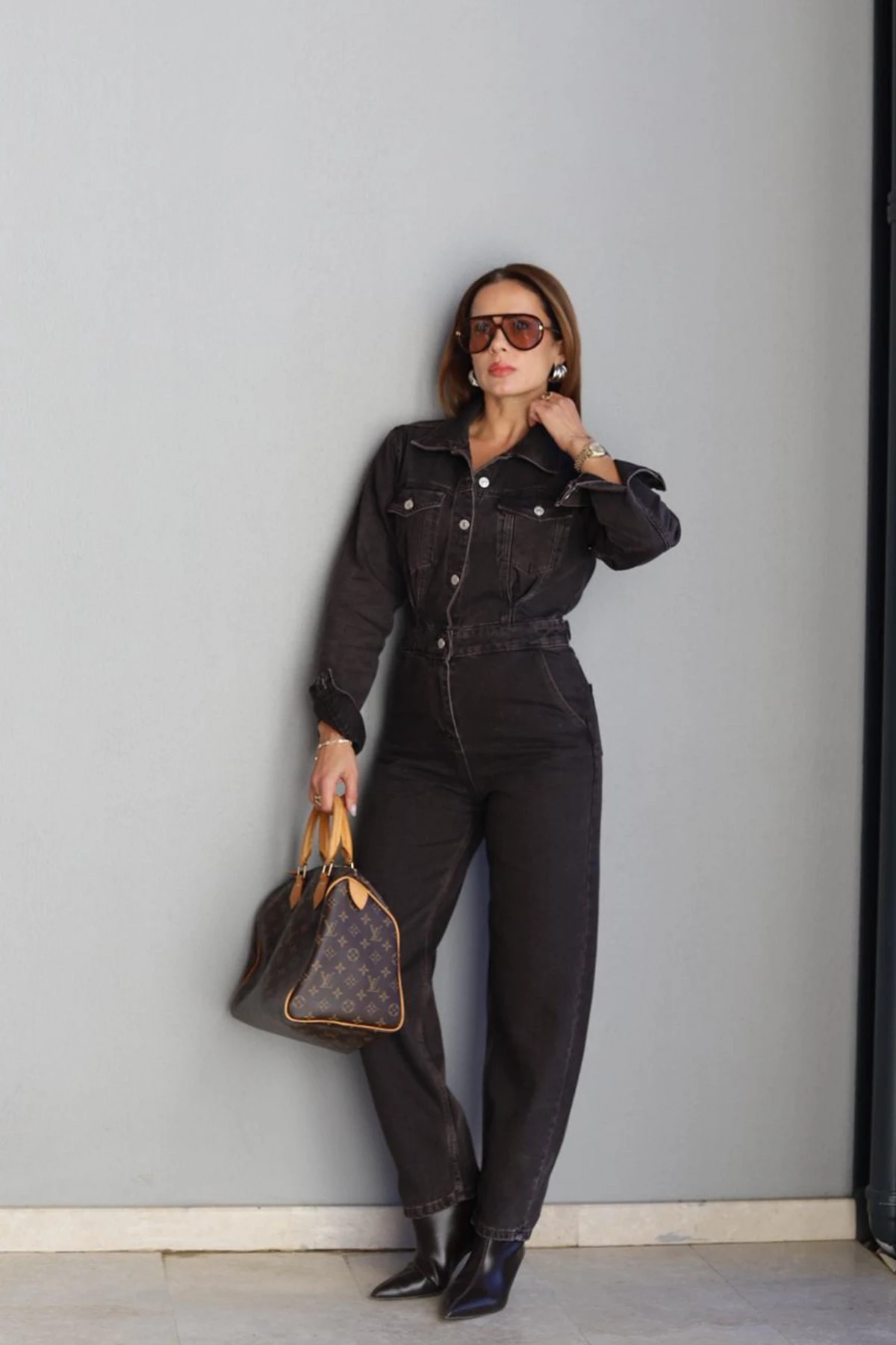 Kahverengi Jean Tulum