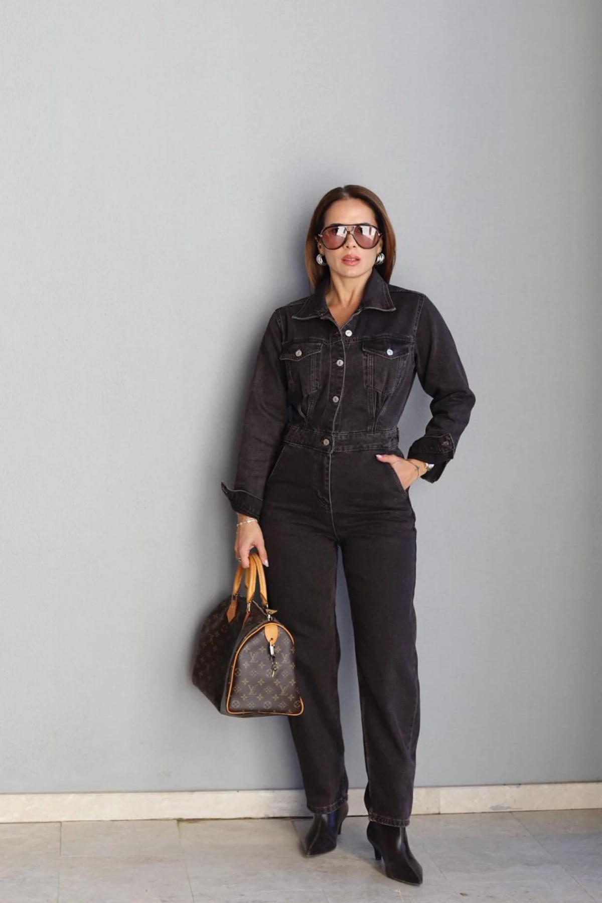 Kahverengi Jean Tulum