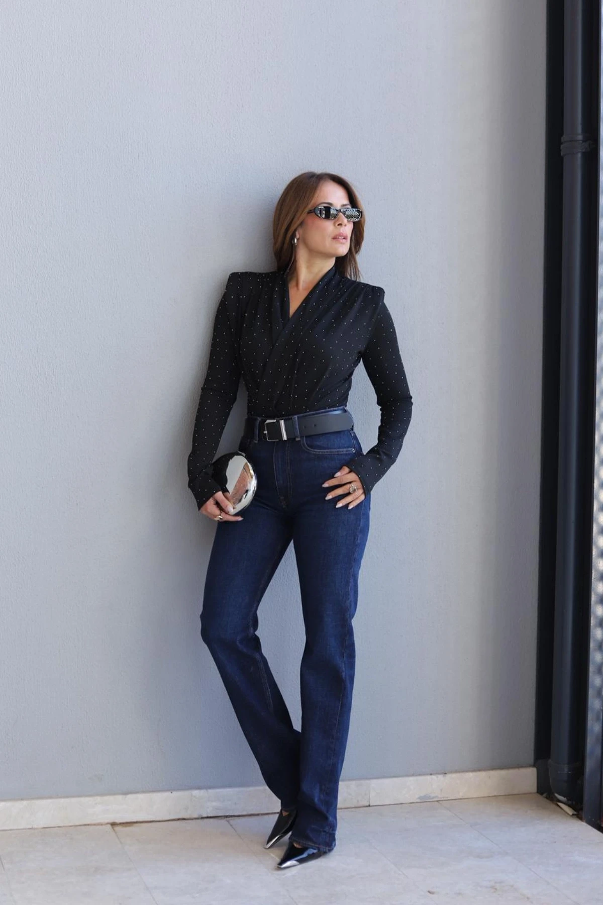 Lacivert Jean Pantolon