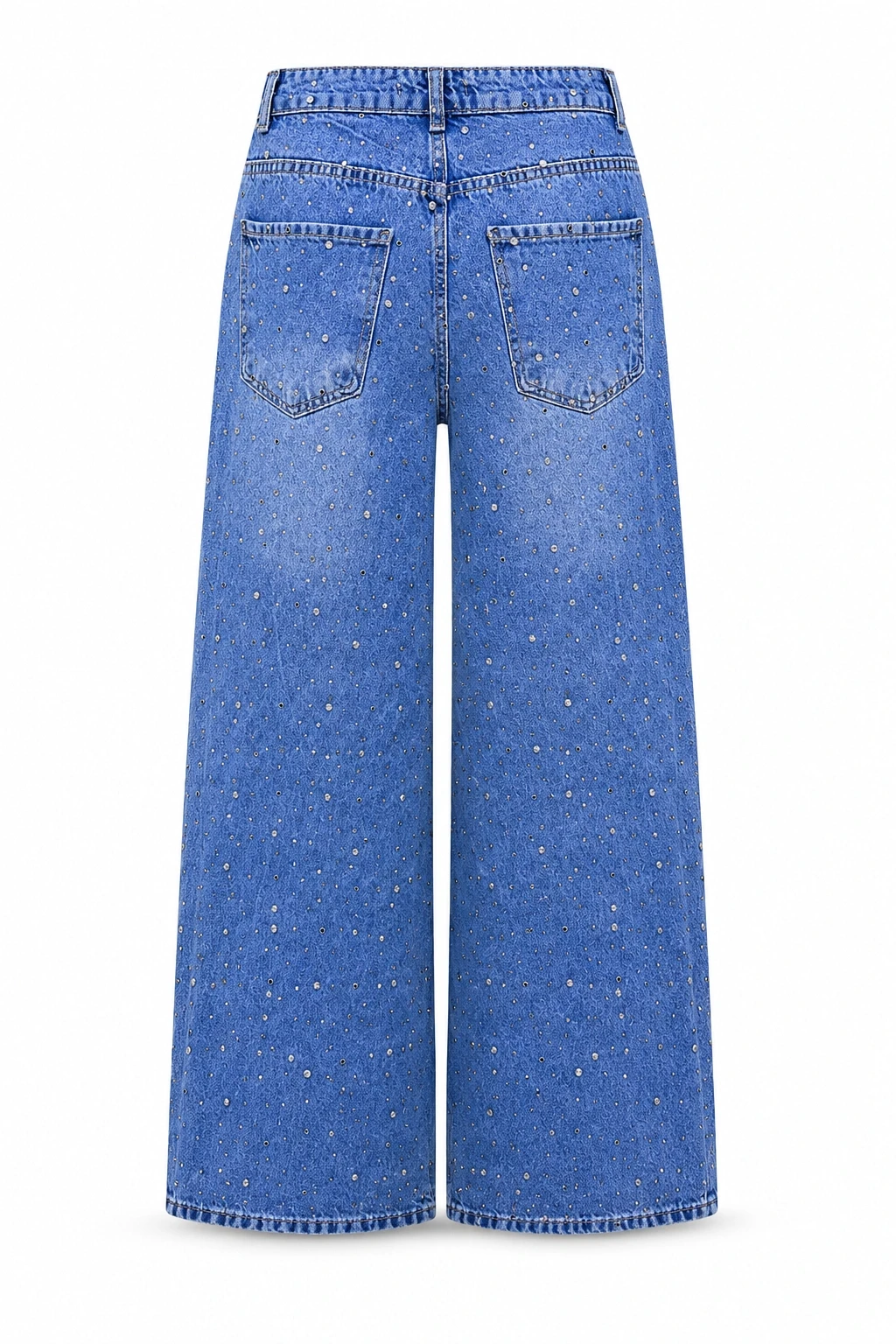 MAVİ Taşlı Bol Paça Jean Pantolon