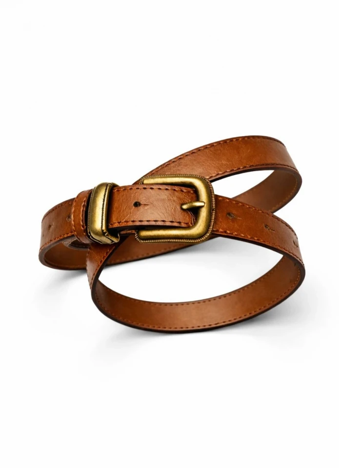 TABA Eskitme Gold Tokalı Kemer