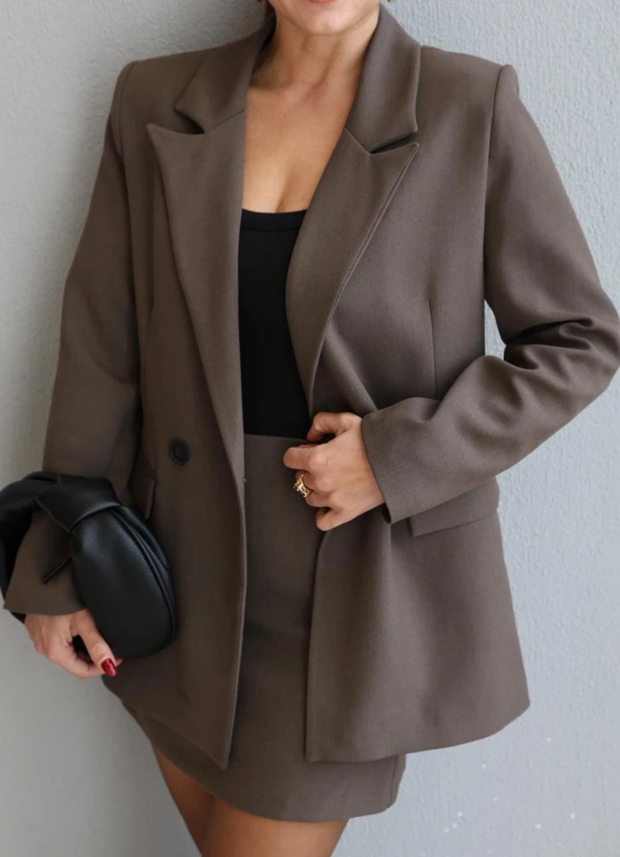 Vizon Astarlı Blazer