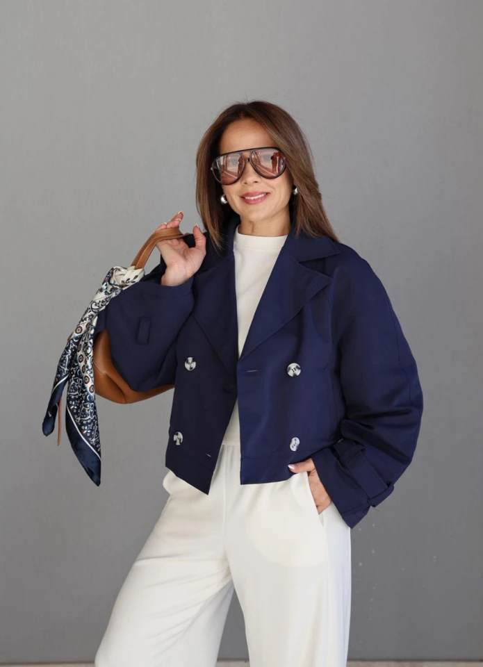 Astarlı Kısa Trenç