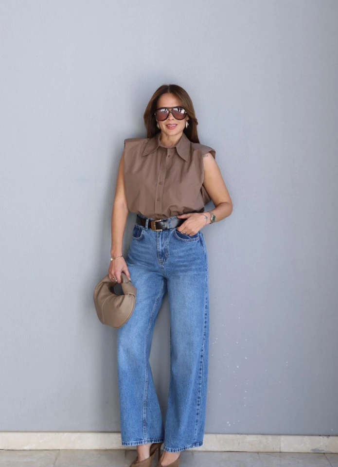 MAVİ Kemerli Jean Pantolon