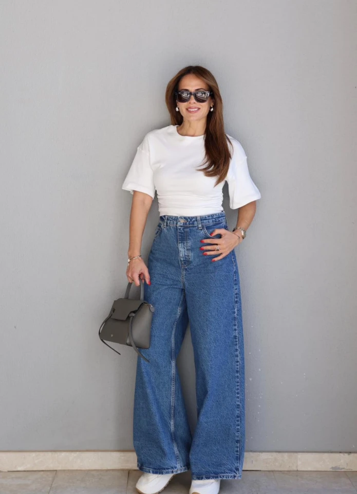 MAVİ Cep Detay Jean Pantolon