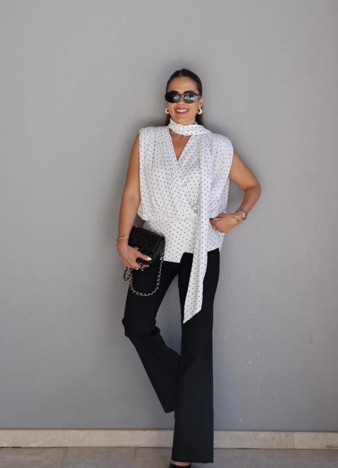 İspanyol Paça Kumaş Pantolon