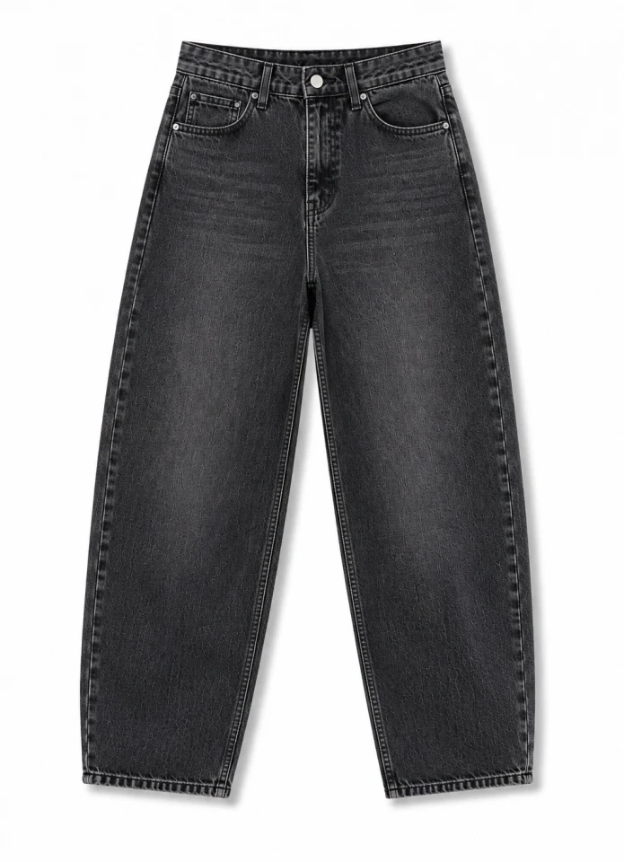 Antrasit Balon Fit Jean Pantolon