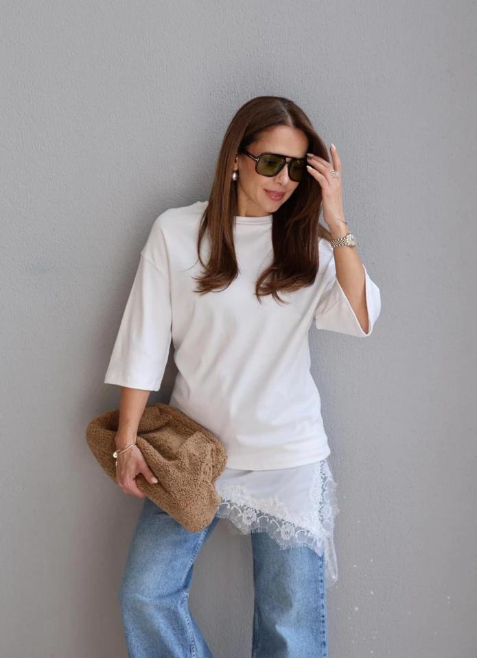 Dantelli Kombine Tshirt