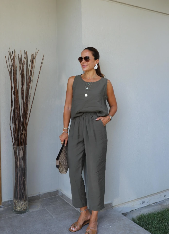 HAKI Suit Blouse Pants