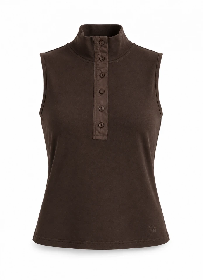 Kahverengi Dik Yaka Body