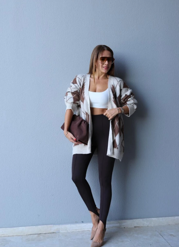 Kahverengi Füzo Tayt