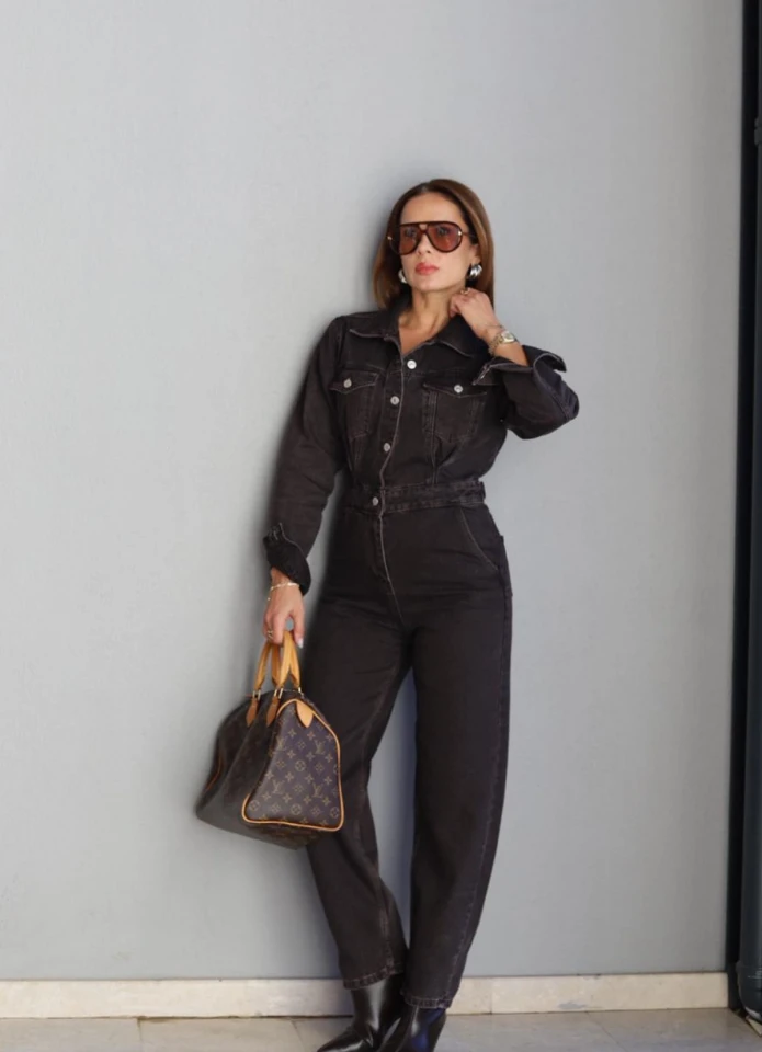 Kahverengi Jean Tulum