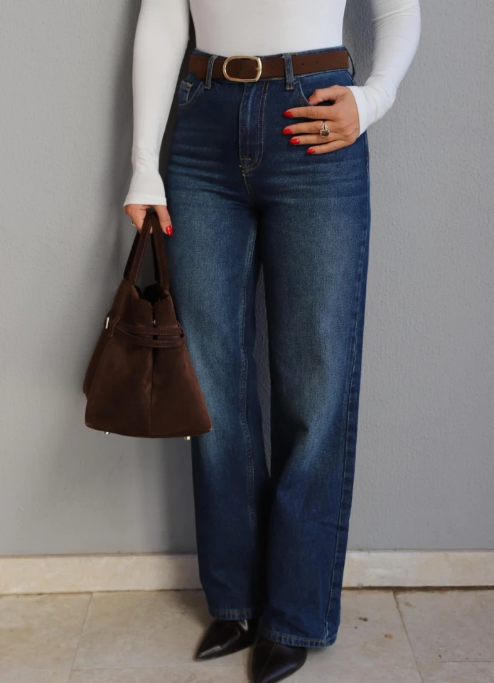 MAVİ Kemerli Jean Pantolon