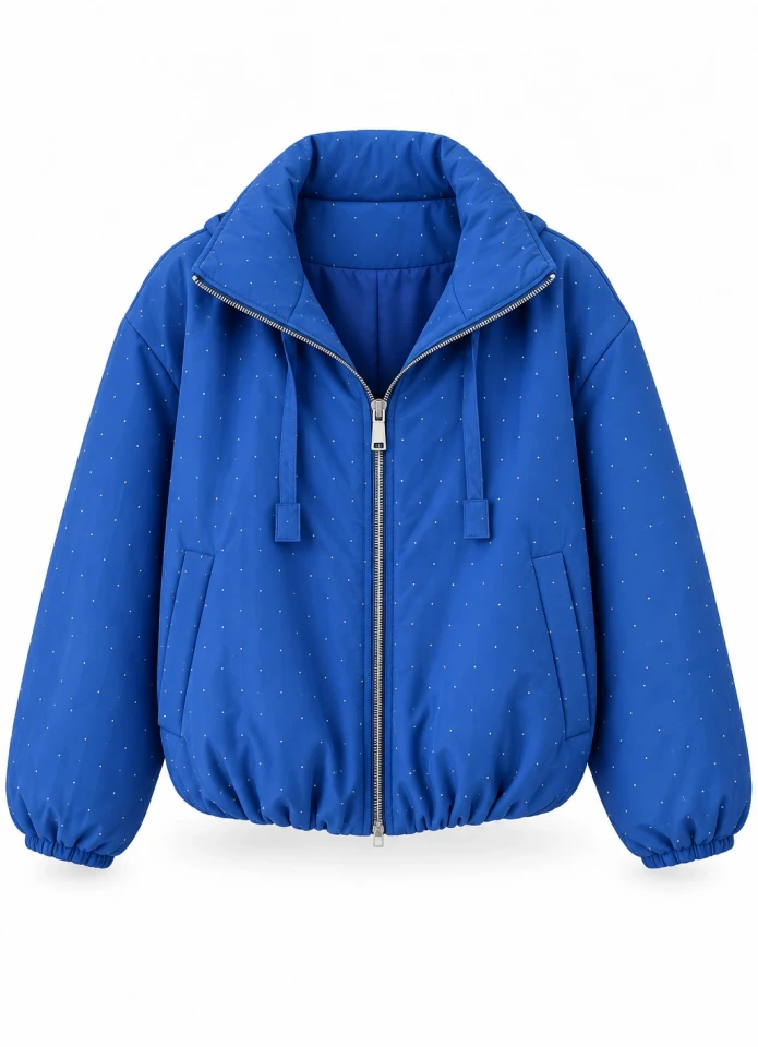 SAKS Taşlı Bomber Ceket