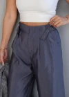 Gri Paraşüt Kumaş Pantolon
