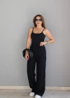 Siyah Basic Salaş Pantolon