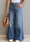 MAVİ Dikiş Detay Wide Leg Jean