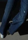 Taşlı Wide Leg Jean