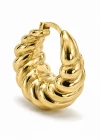 GOLD Burgu Halka Küpe