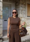 Asimetrik Bluz Pantolon Takım