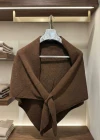 Acı Kahverengi Geçmeli Şal