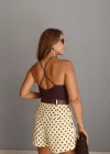 Acı Kahverengi Sırt Detay Bodysuit