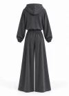 Antrasit Oversize Pantolonlu Takım