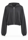 Antrasit Oversize Pantolonlu Takım