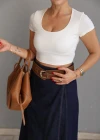 Beyaz Basic Crop