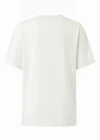Beyaz Oversize Baskılı Tshirt