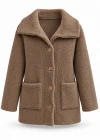 Camel Teddy Ceket