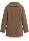Camel Teddy Ceket