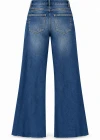 ESKİTME Bol Paça Push Up Jean Pantolon